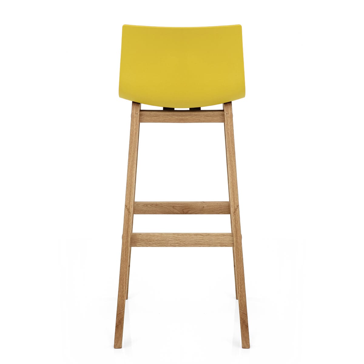 Taburete Madera Resina - Drift ABS Amarillo