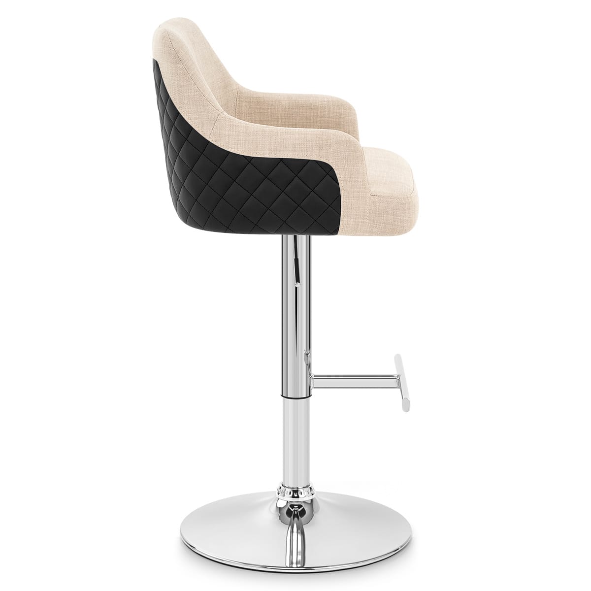 Dylan BS PU + Fabric Crema