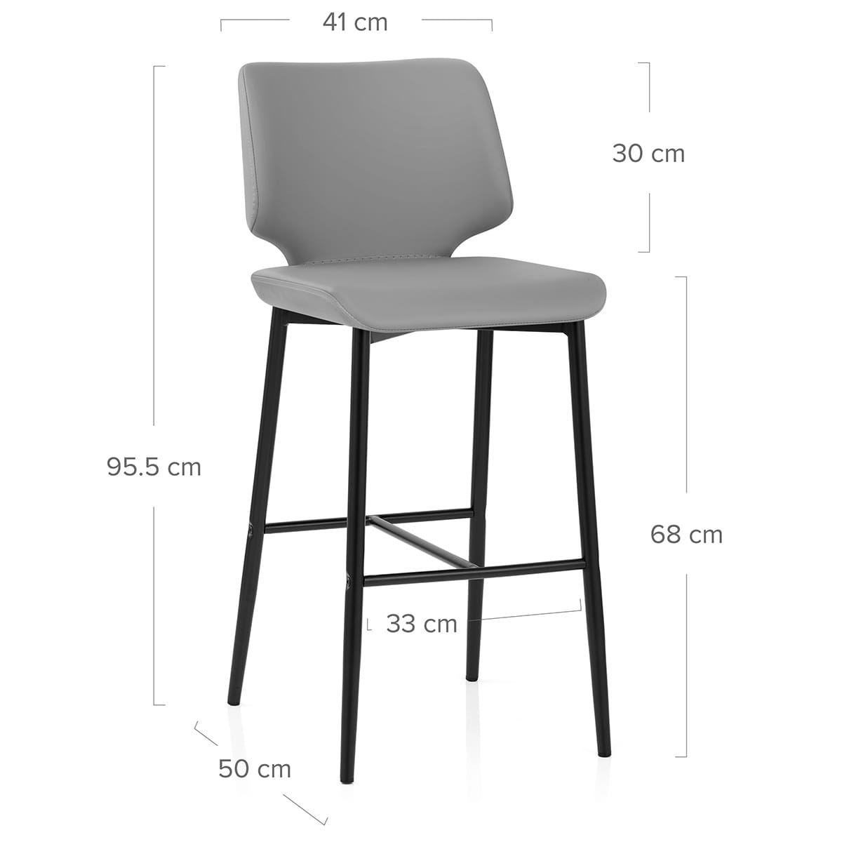 Taburete Sintético - Elan Gris