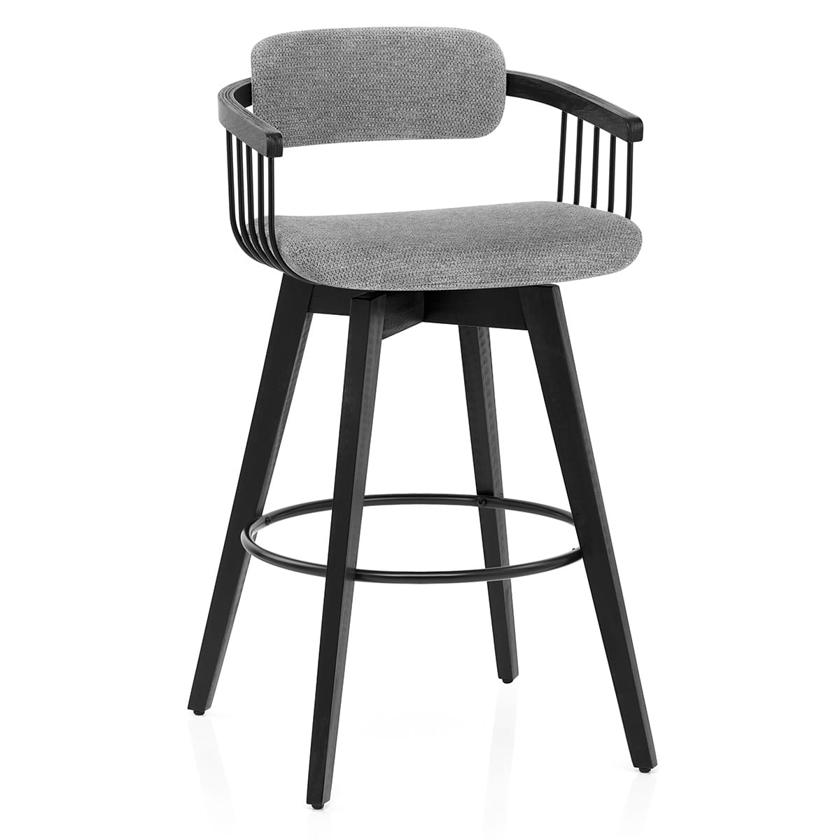 Taburete Tela - Electra Gris