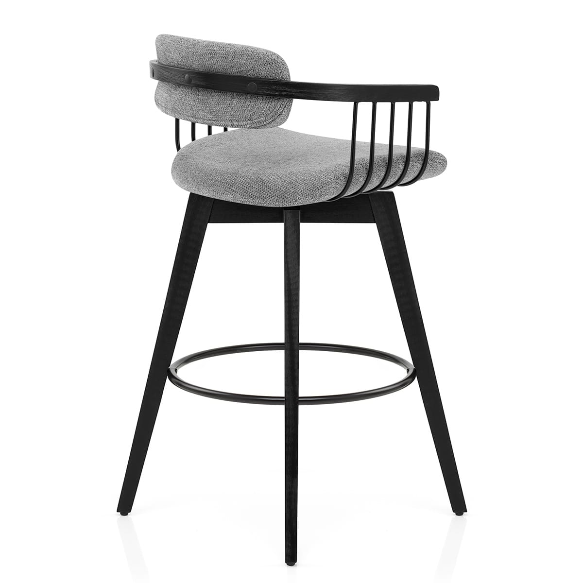 Taburete Tela - Electra Gris