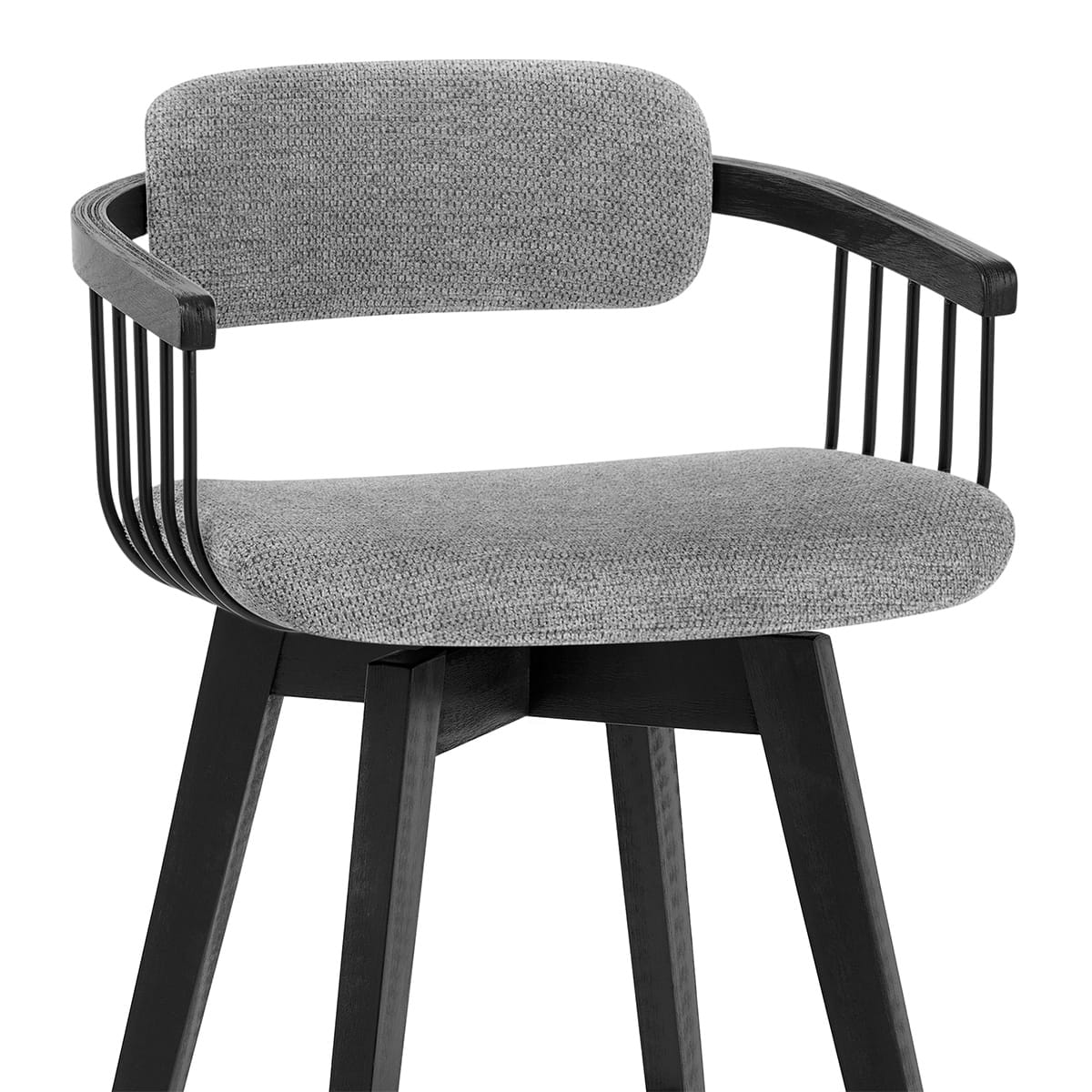 Taburete Tela - Electra Gris