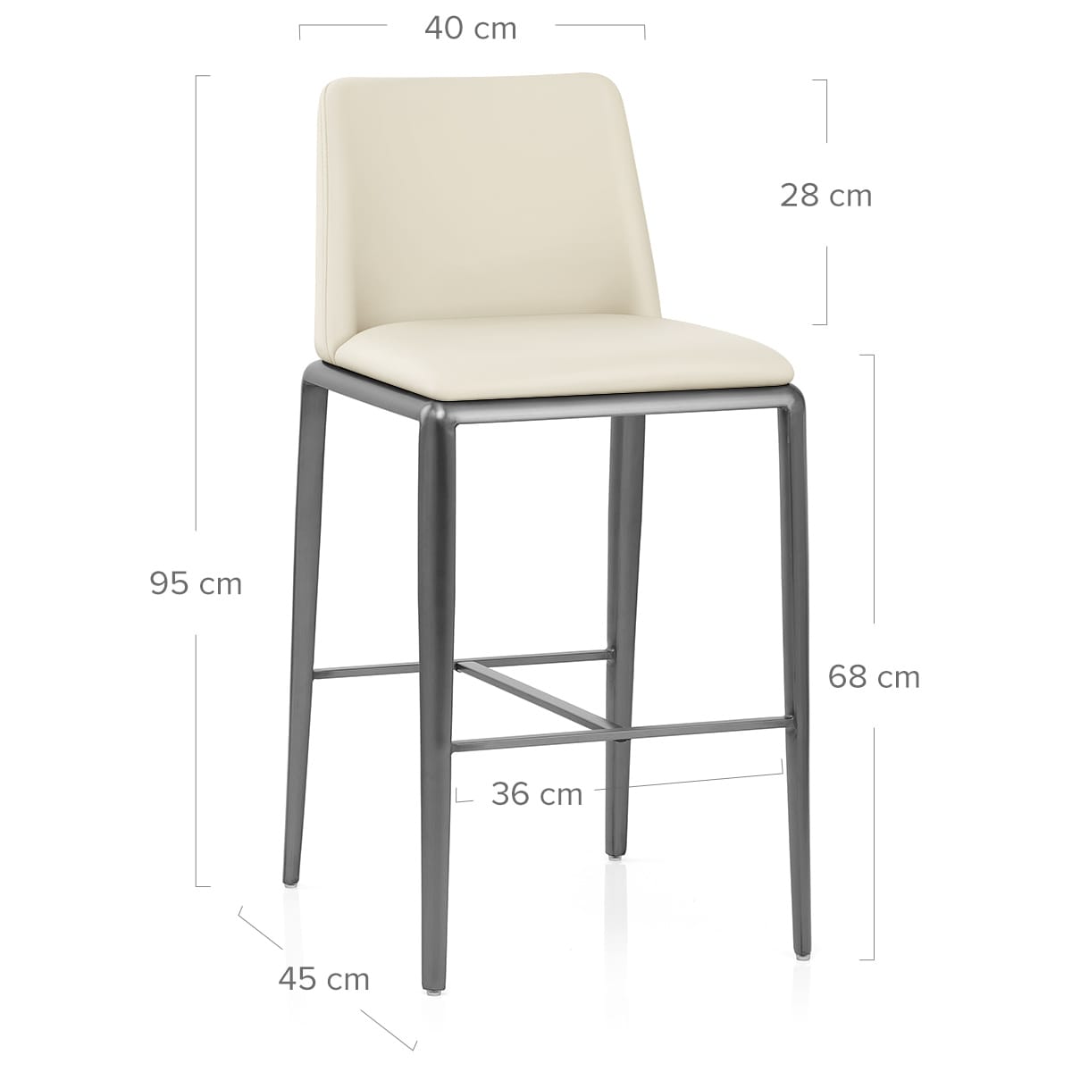 Taburete Polipiel - Elise Crema