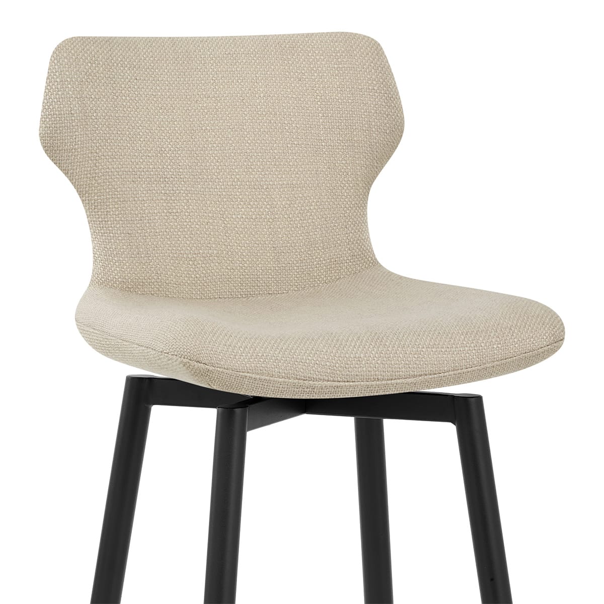 Taburete Tela - Elle Crema