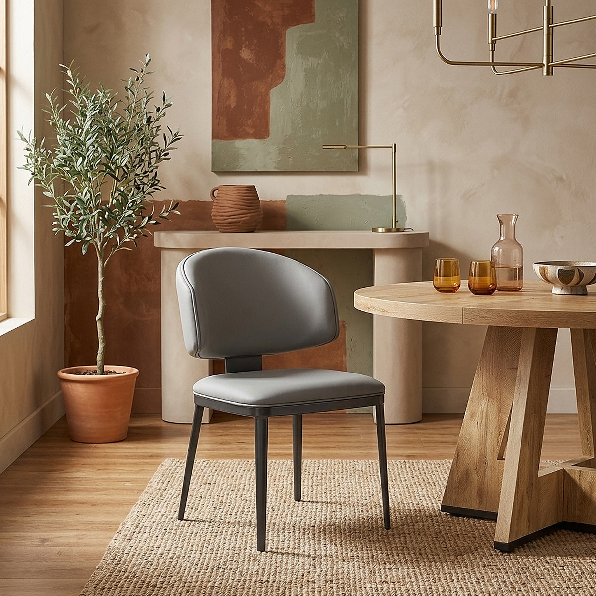 Silla Grafito - Elton Gris
