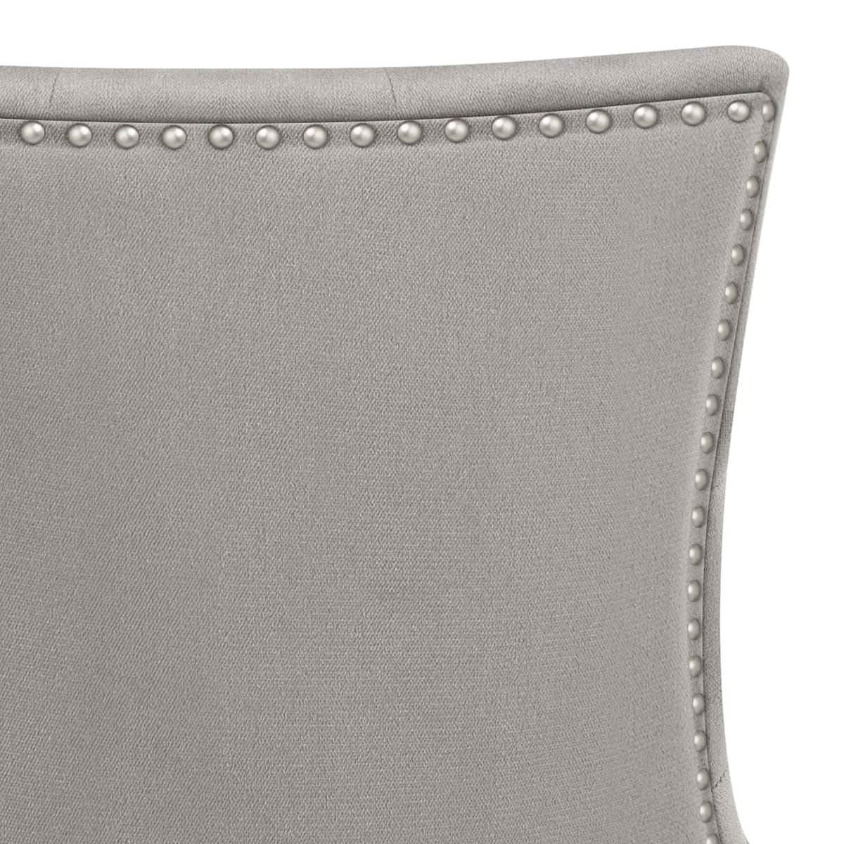 Silla Terciopelo Madera - Etienne Gris