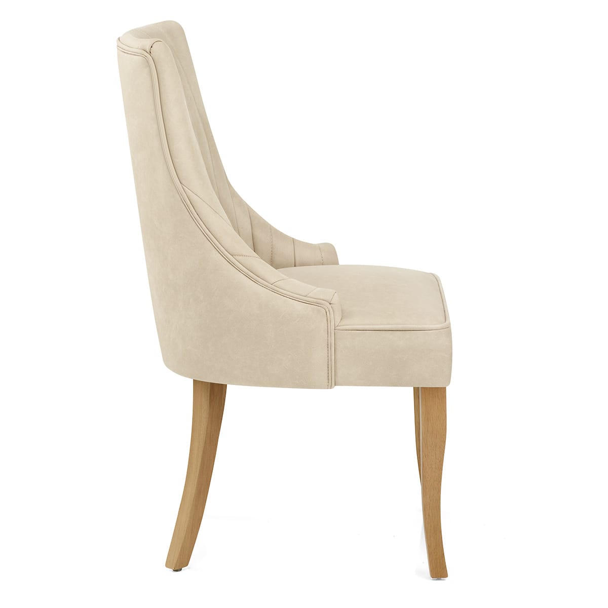Silla Cuero Sintético - Eton Crema