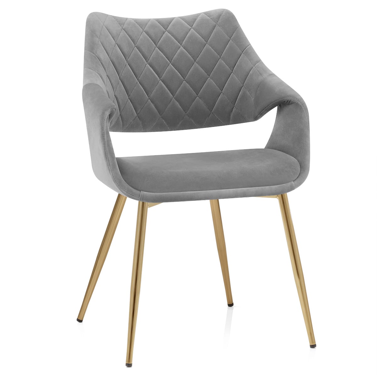Silla Terciopelo - Fairfield Gris