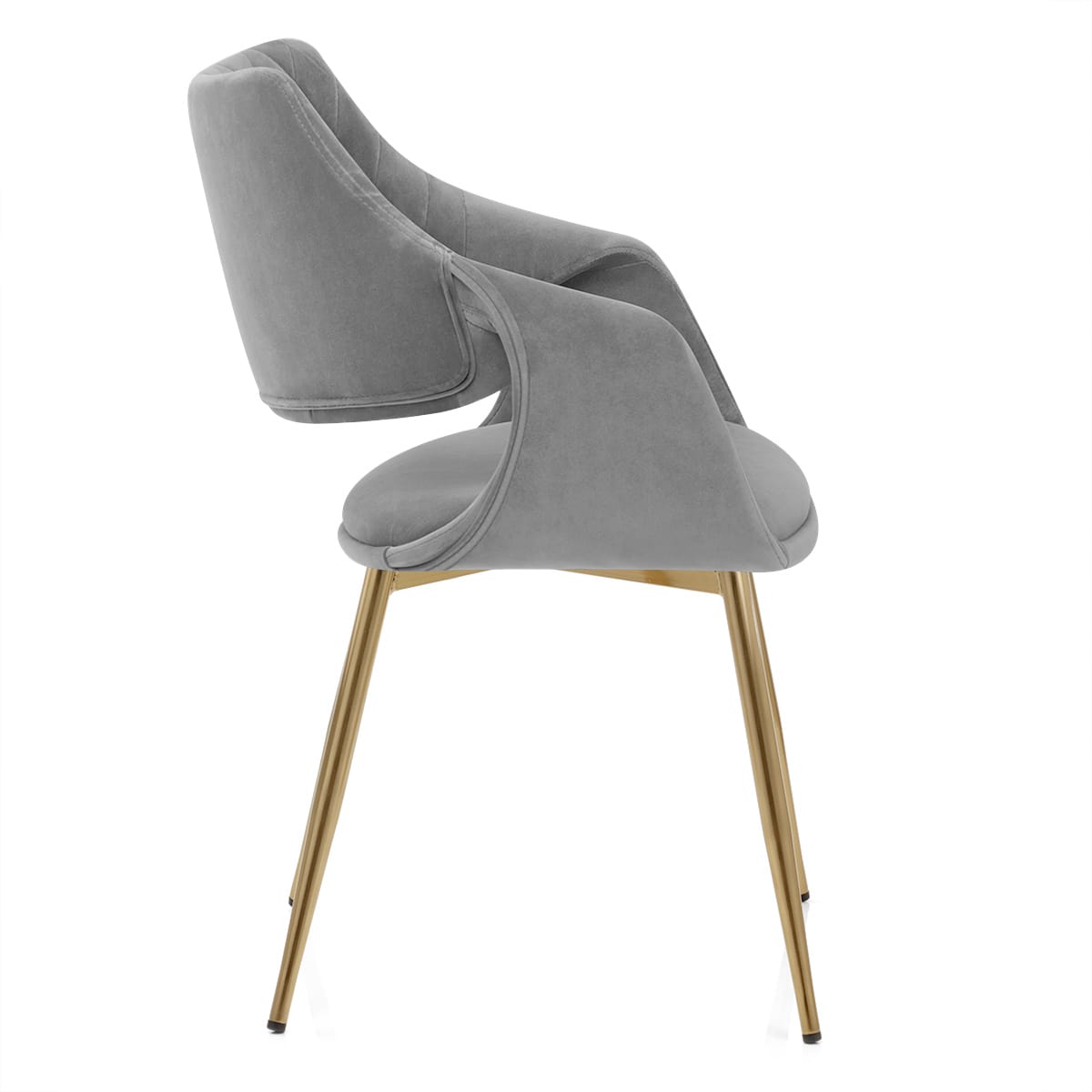 Silla Terciopelo - Fairfield Gris