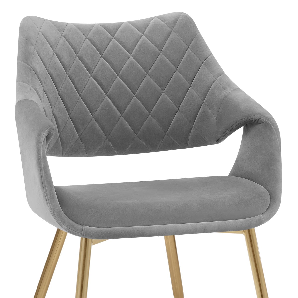 Silla Terciopelo - Fairfield Gris