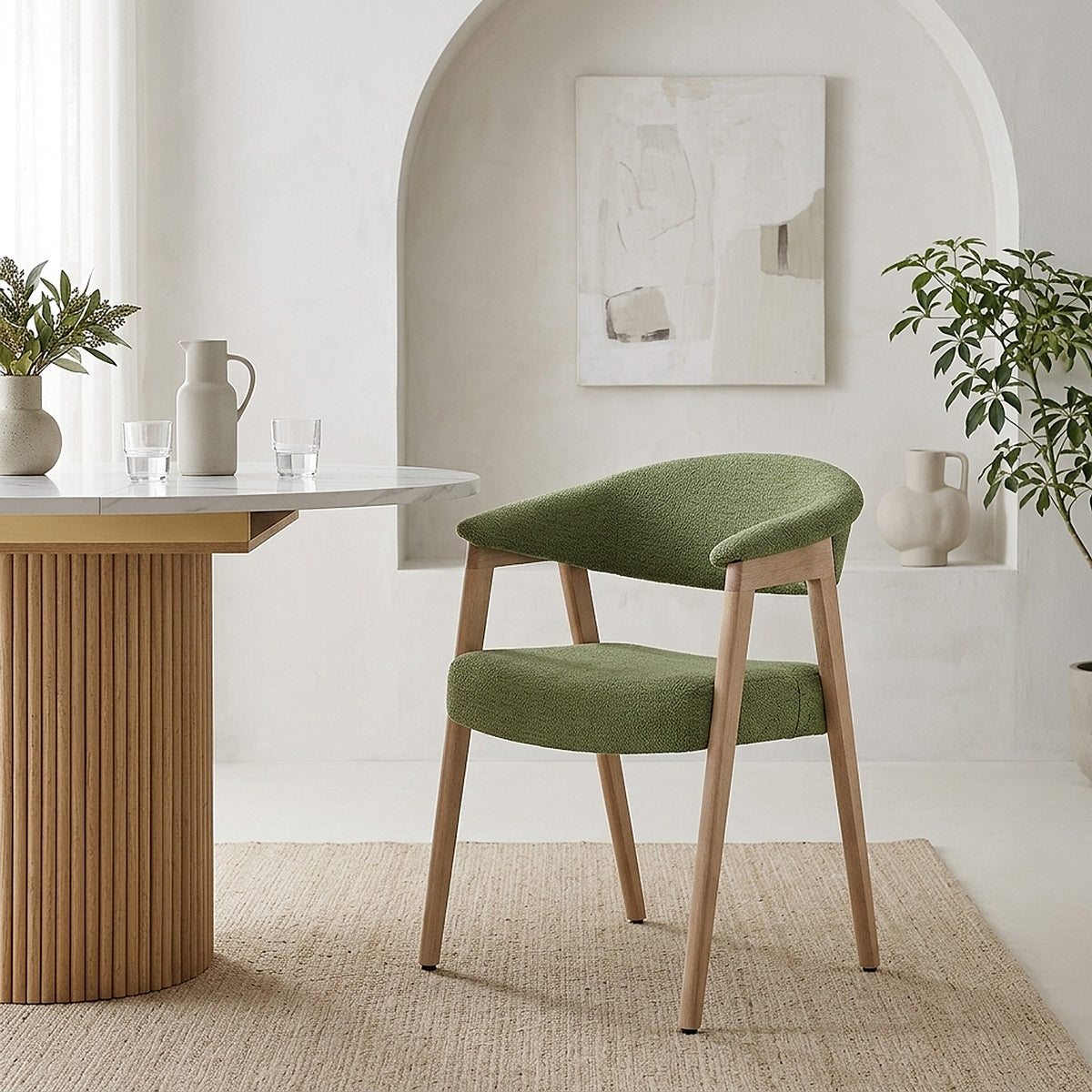 Silla Tela Roble - Falco Verde