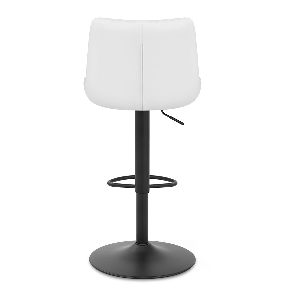 Taburete Cuero Sintético - Faro Blanco