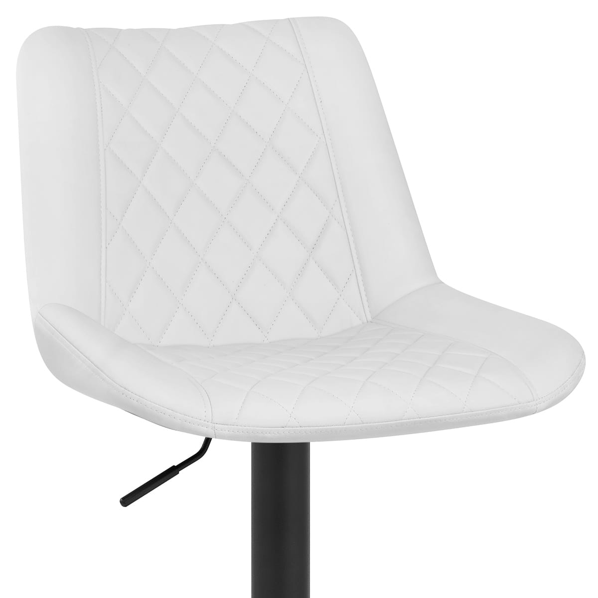 Taburete Cuero Sintético - Faro Blanco