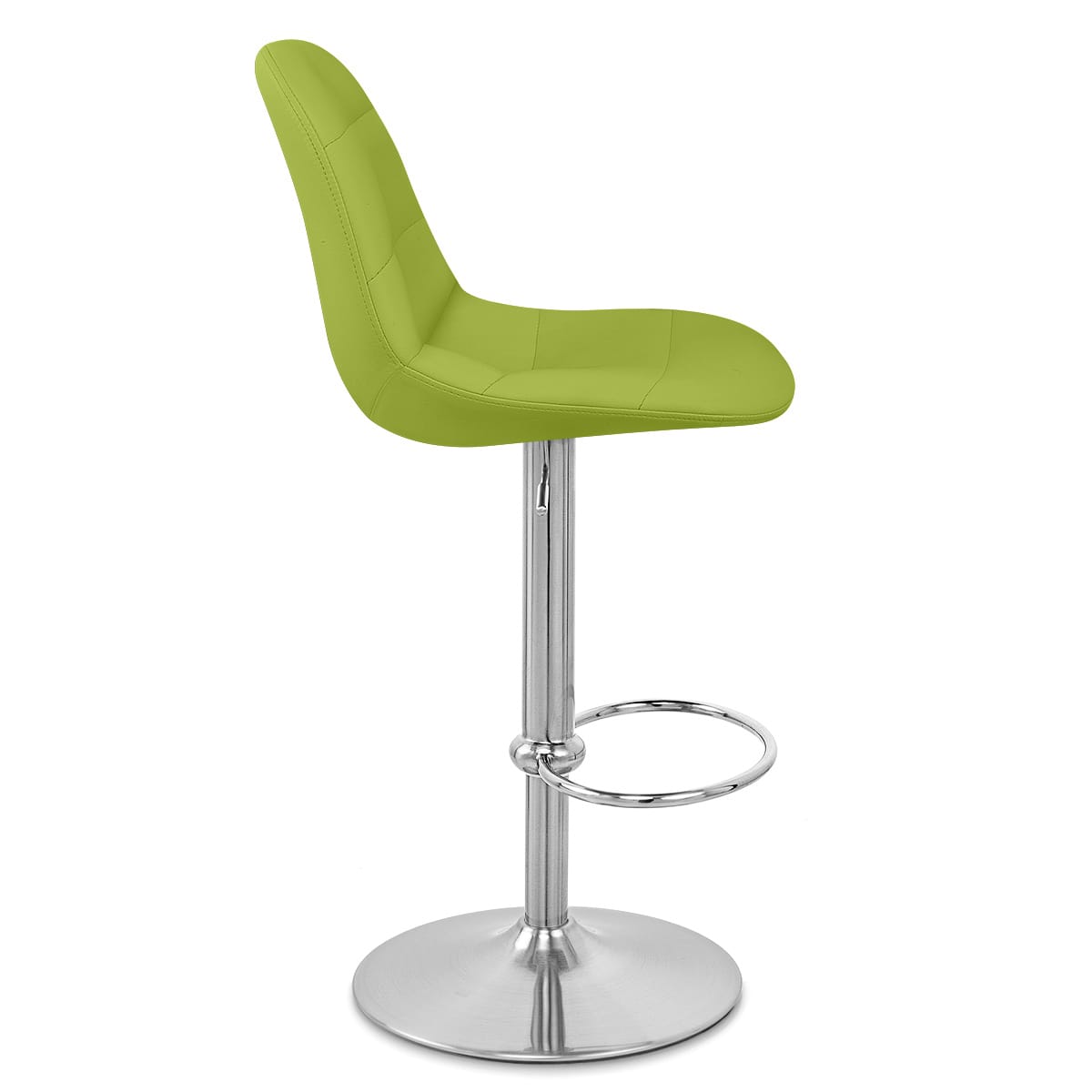 Taburete Polipiel Satinado - Ferrero Verde