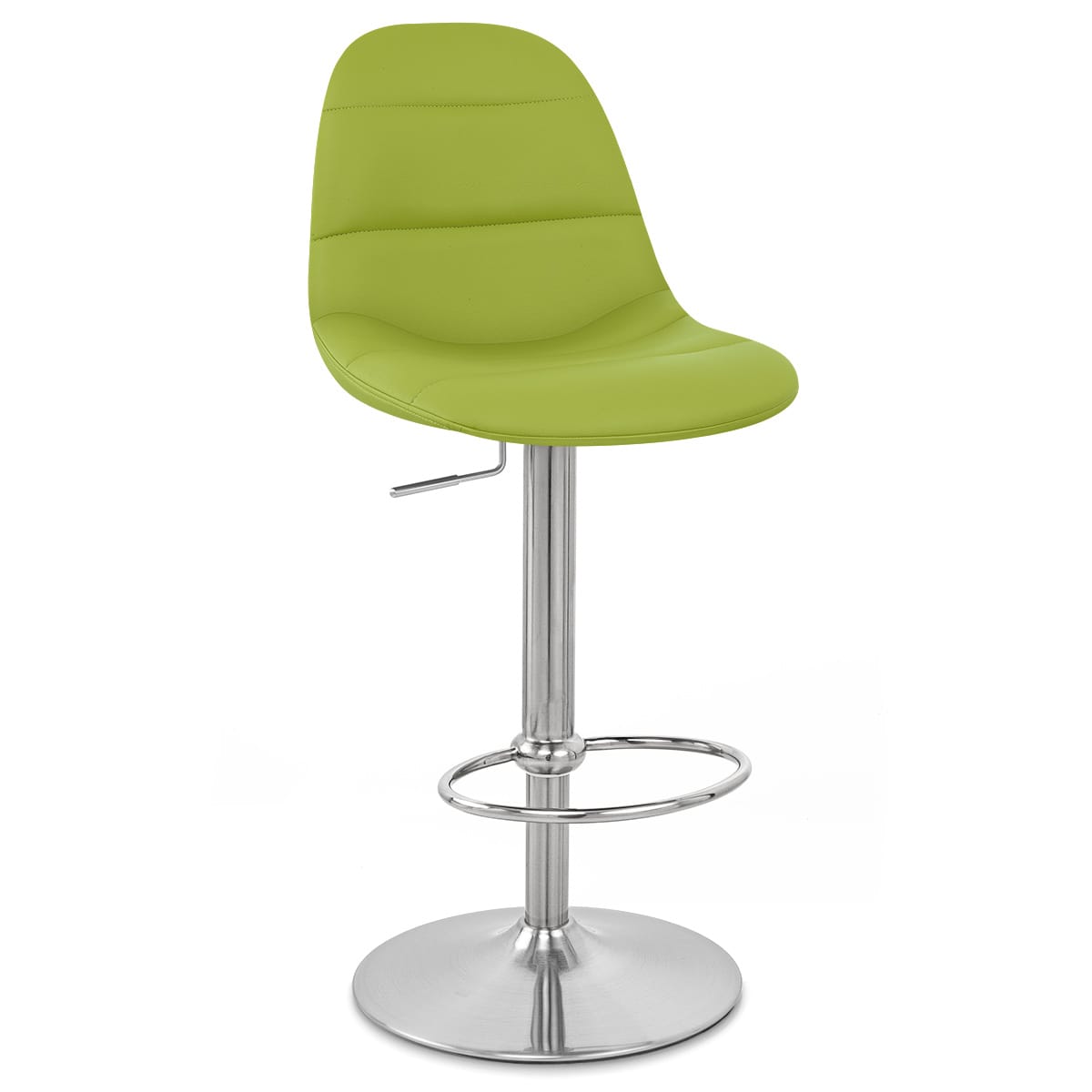 Taburete Polipiel Satinado - Ferrero Verde
