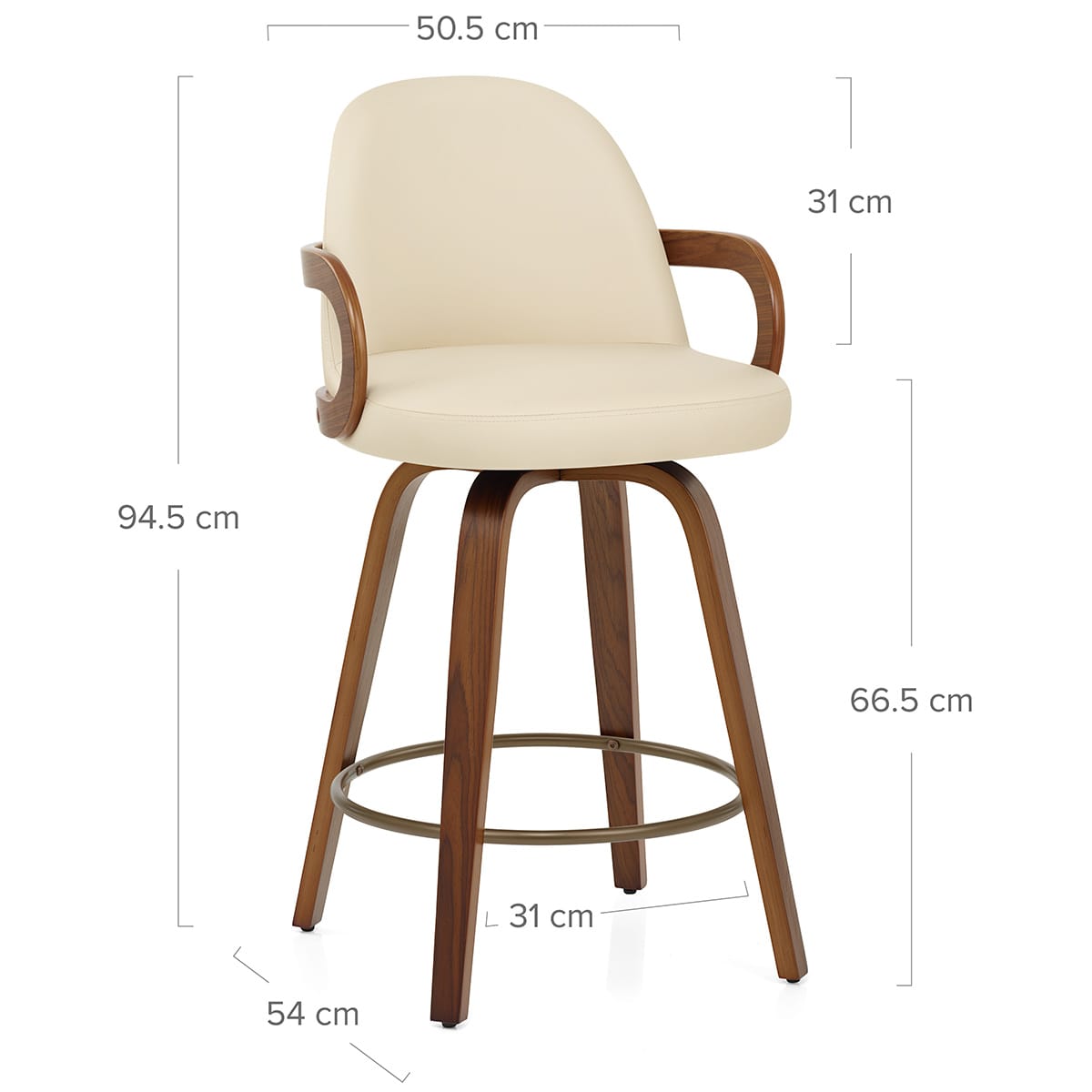 Taburete Madera - Franco Crema