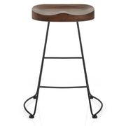 Taburete Madera Oscura Negro - Freedom Madera