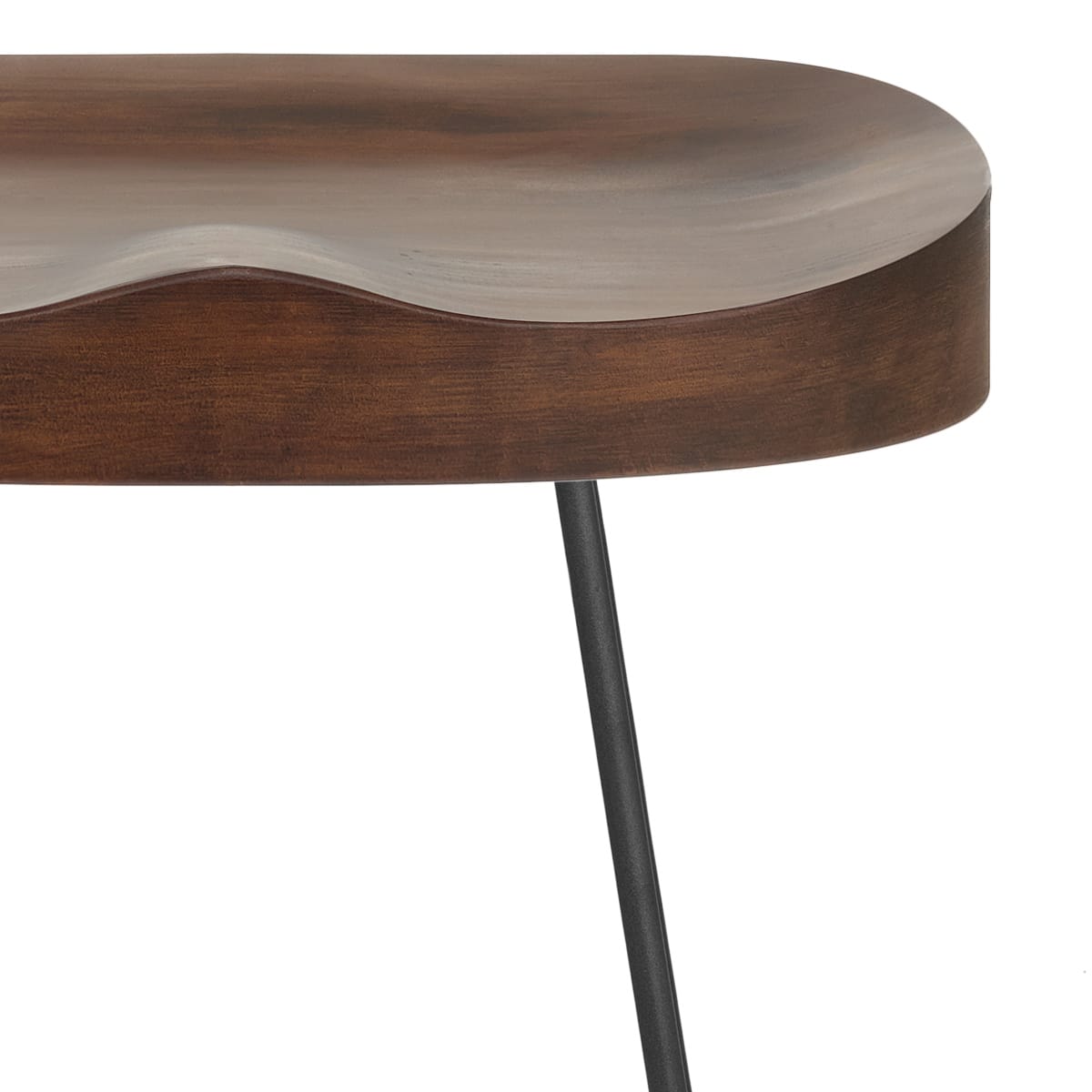Taburete Madera Oscura Negro - Freedom Madera