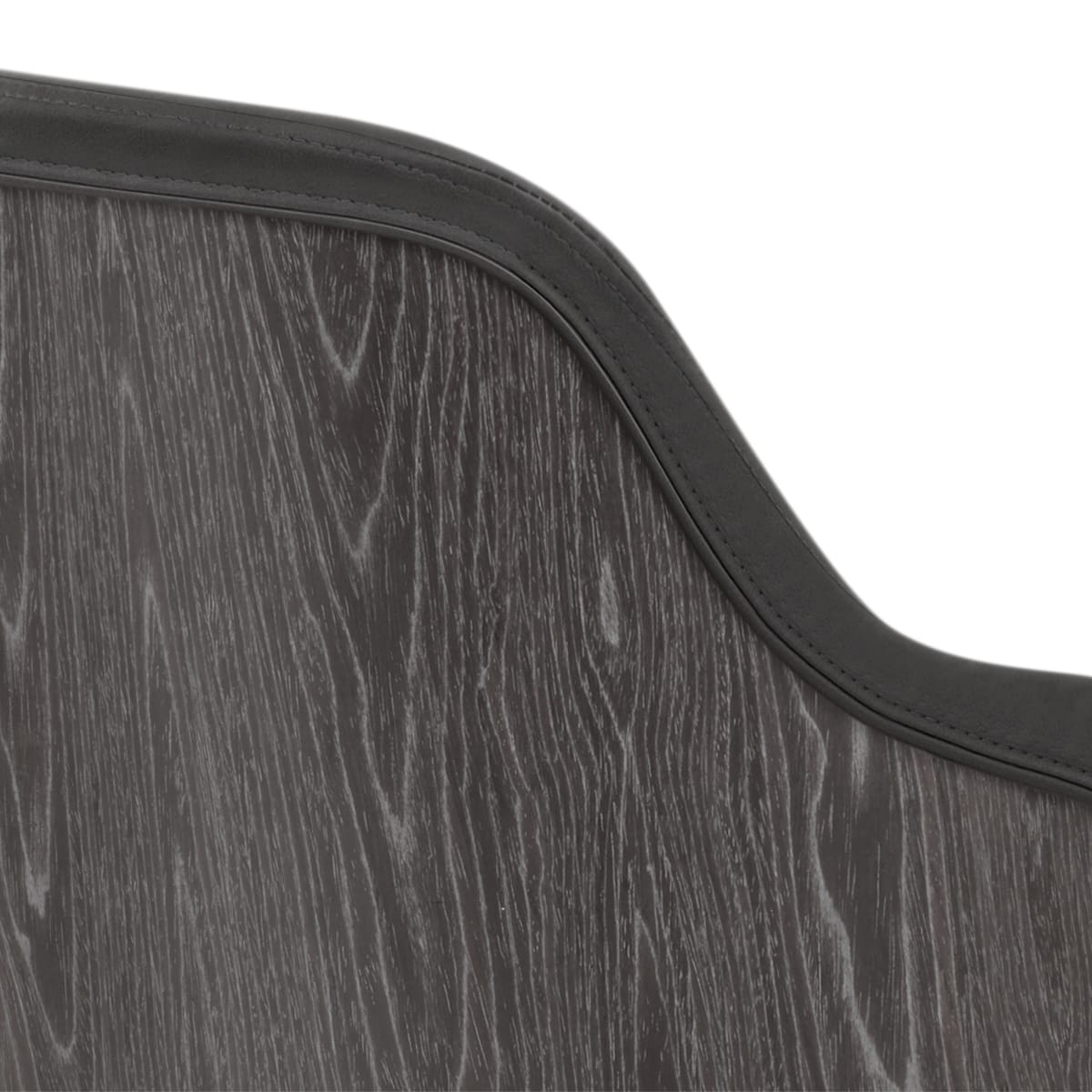 Silla Polipiel Madera - Fusión Gris Gris