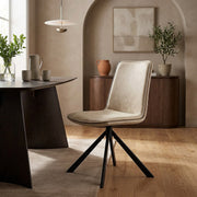 Silla Cuero Sintético - Genesis Crema