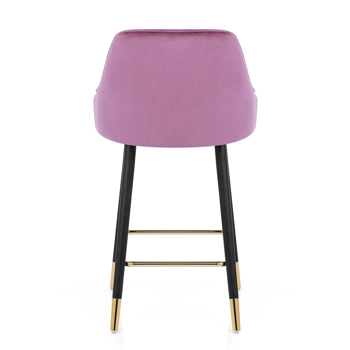 Taburete Terciopelo - Glam Morado