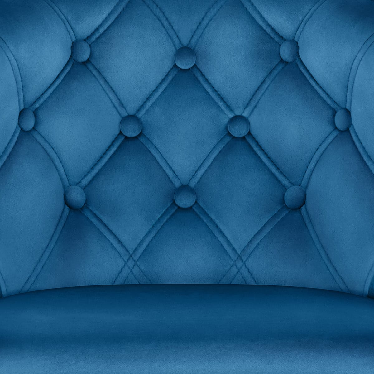 Taburete Terciopelo - Grace Azul