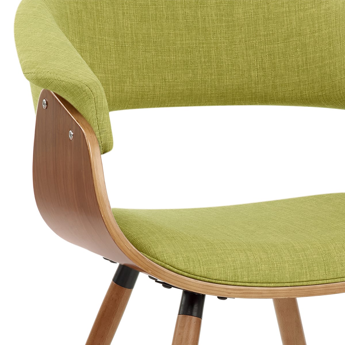 Silla Tela Madera - Grafton Verde