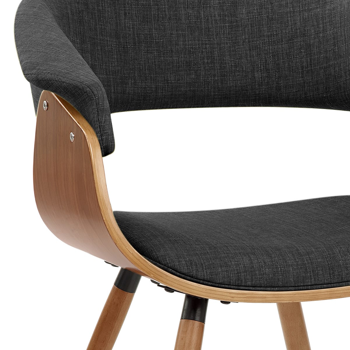 Silla Tela Madera - Grafton Gris