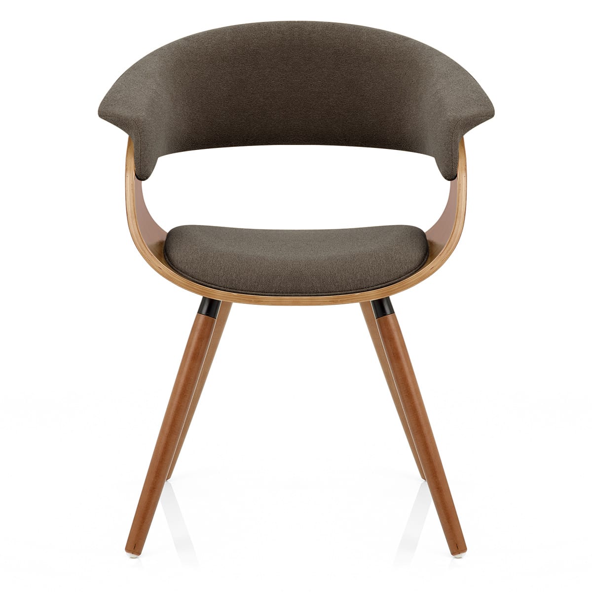 Silla Tela Madera - Grafton Marrón