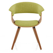 Silla Tela Madera - Grafton Verde