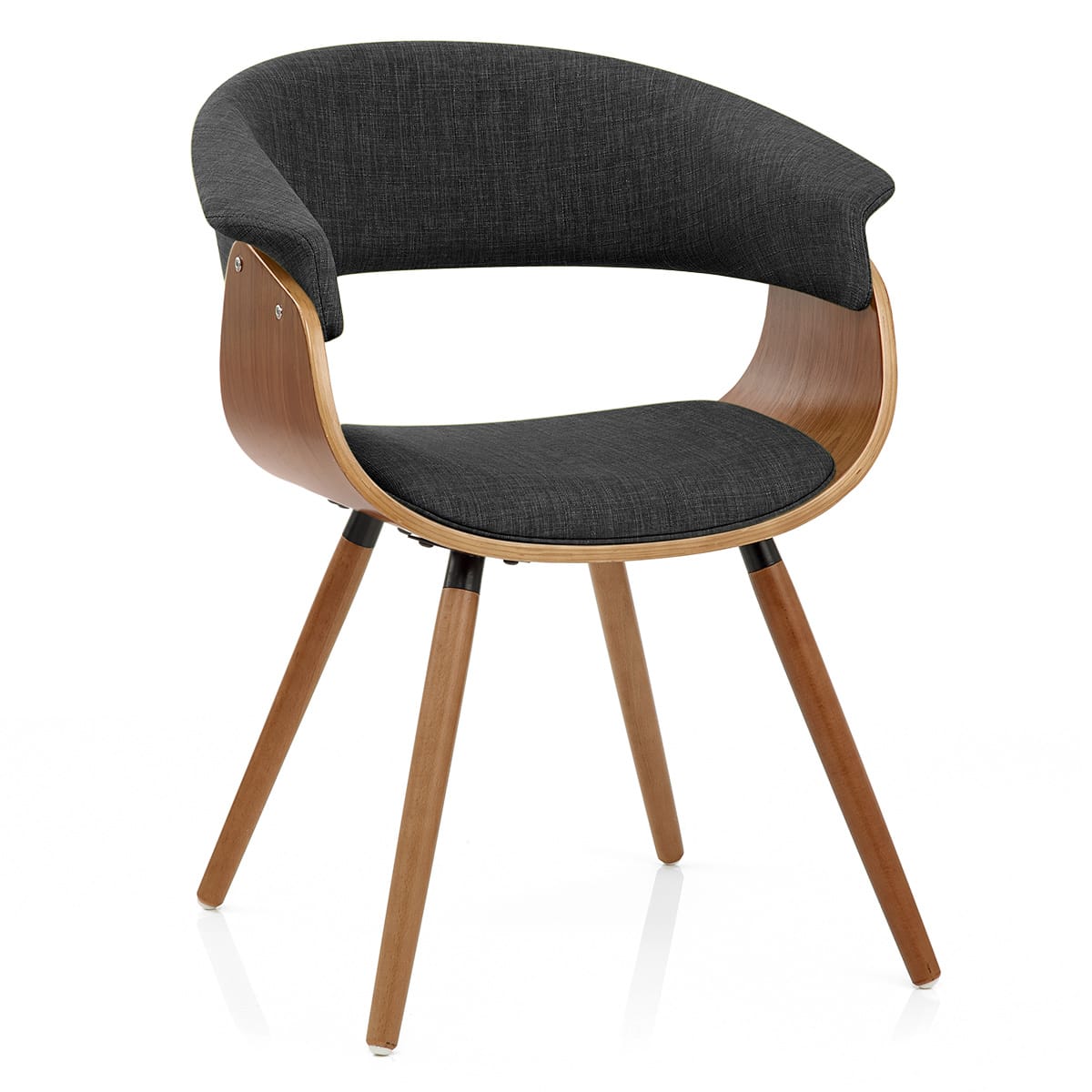 Silla Tela Madera - Grafton Gris