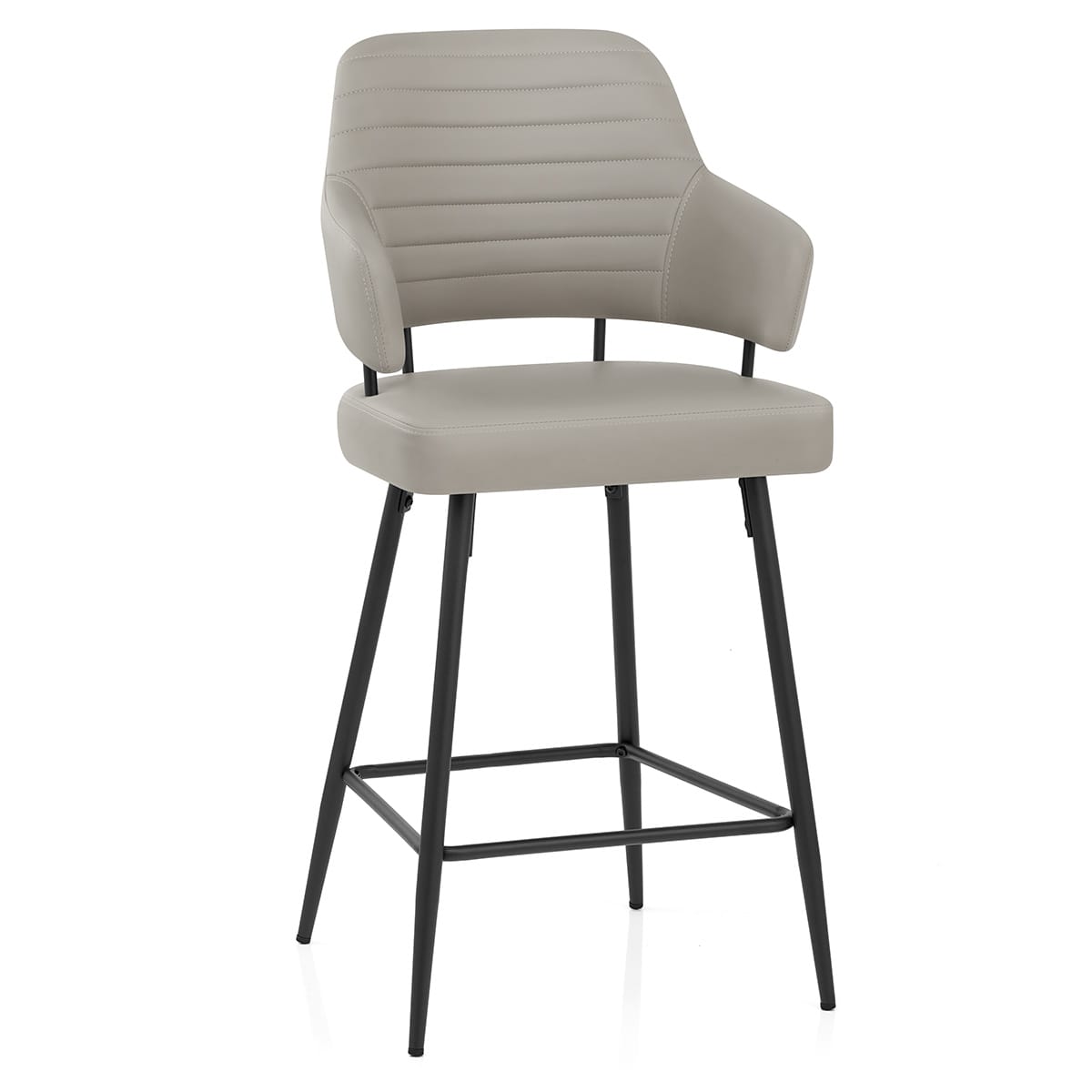 Taburete Polipiel - Hampton Gris