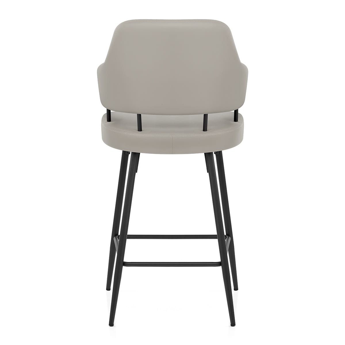 Taburete Polipiel - Hampton Gris
