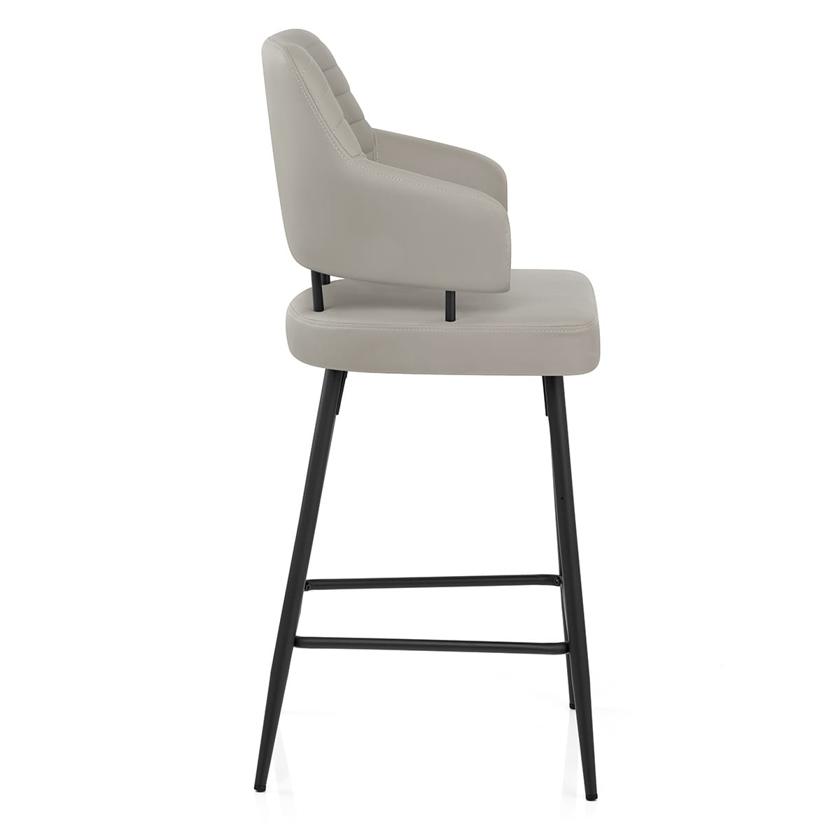 Taburete Polipiel - Hampton Gris
