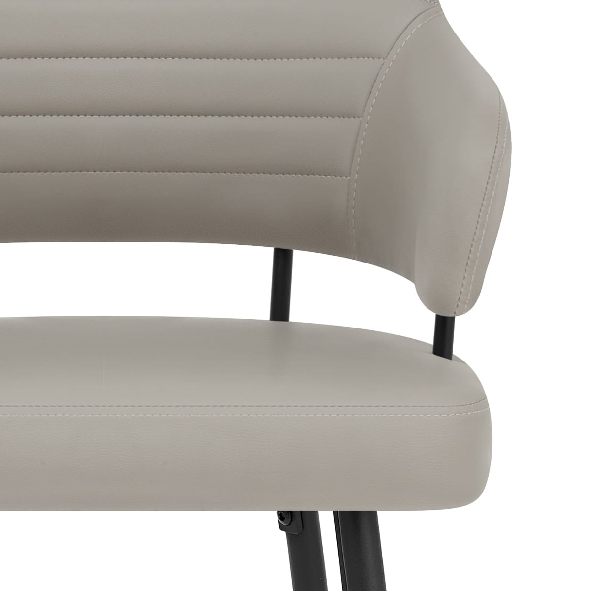 Taburete Polipiel - Hampton Gris