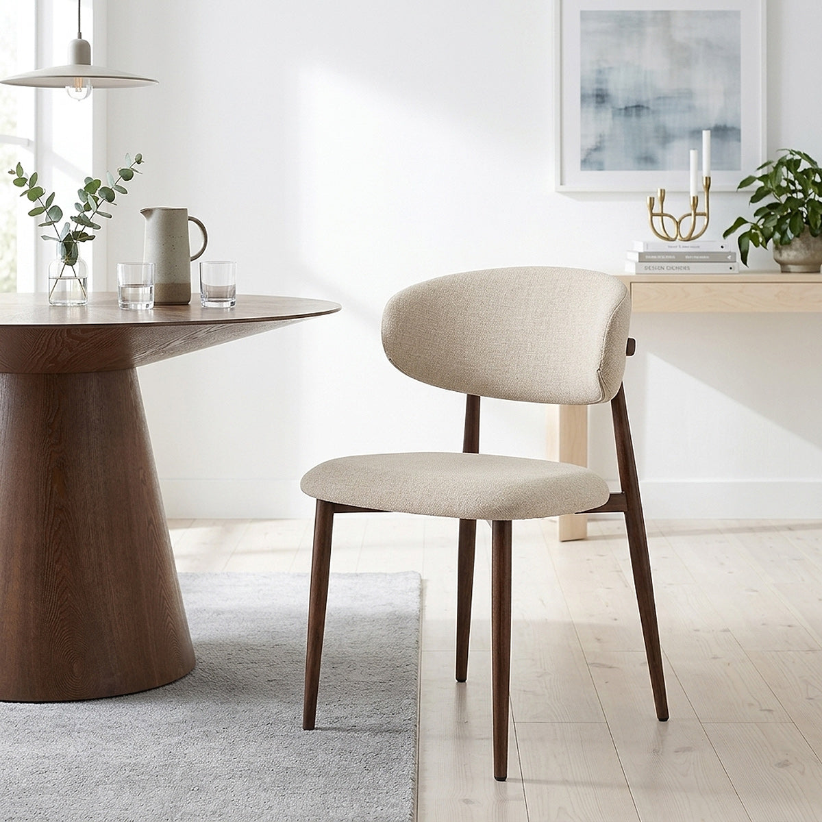 Silla Tela - Harrow Crema