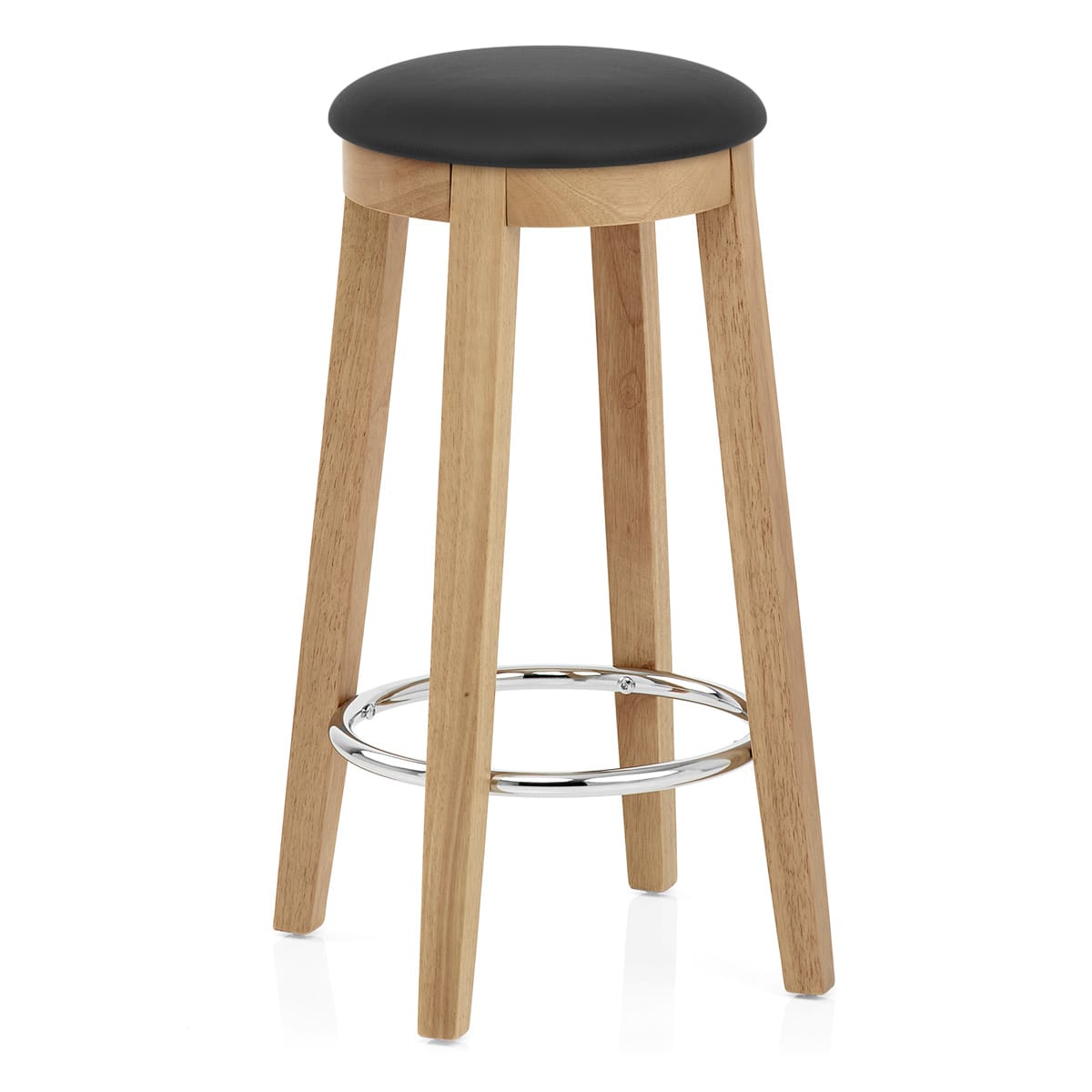 Taburete Roble - Ikon Negro