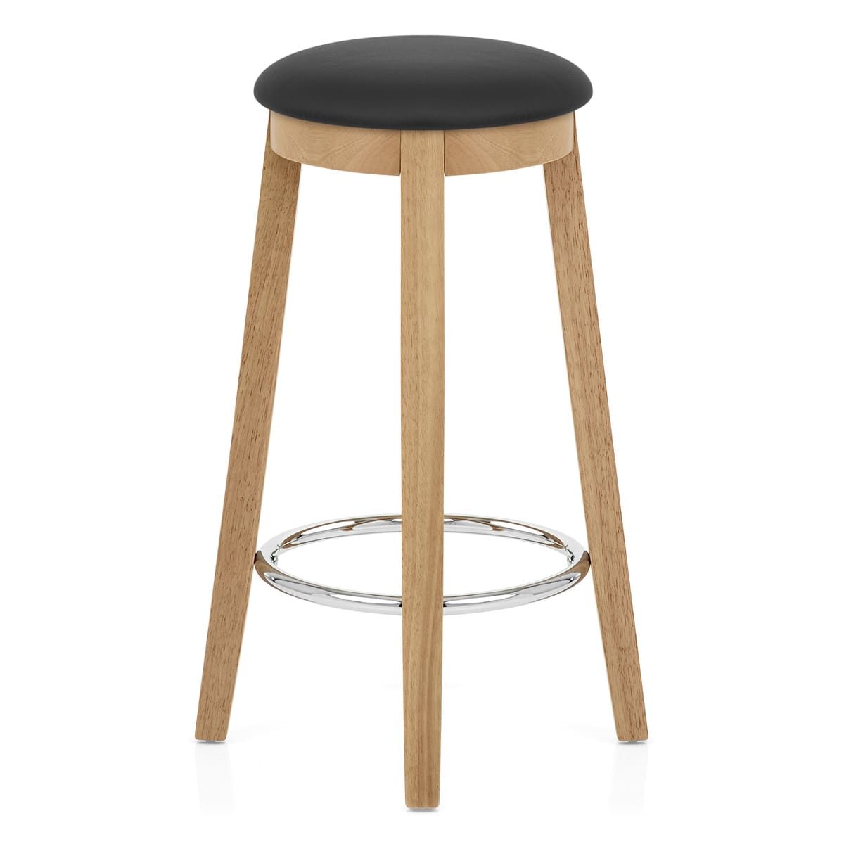Taburete Roble - Ikon Negro