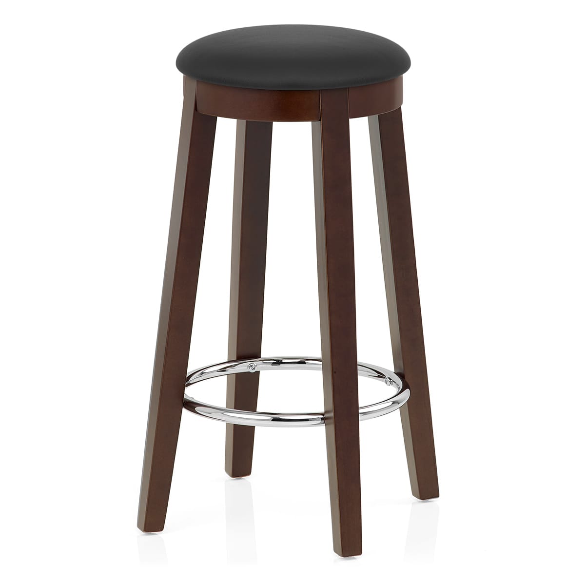 Taburete Nogal - Ikon Negro