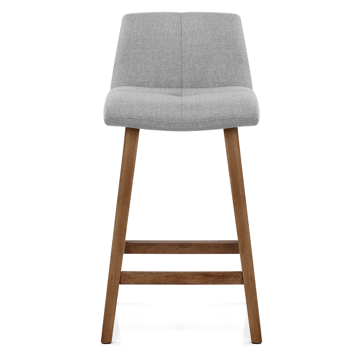 Taburete Tela Madera - Impulse Gris