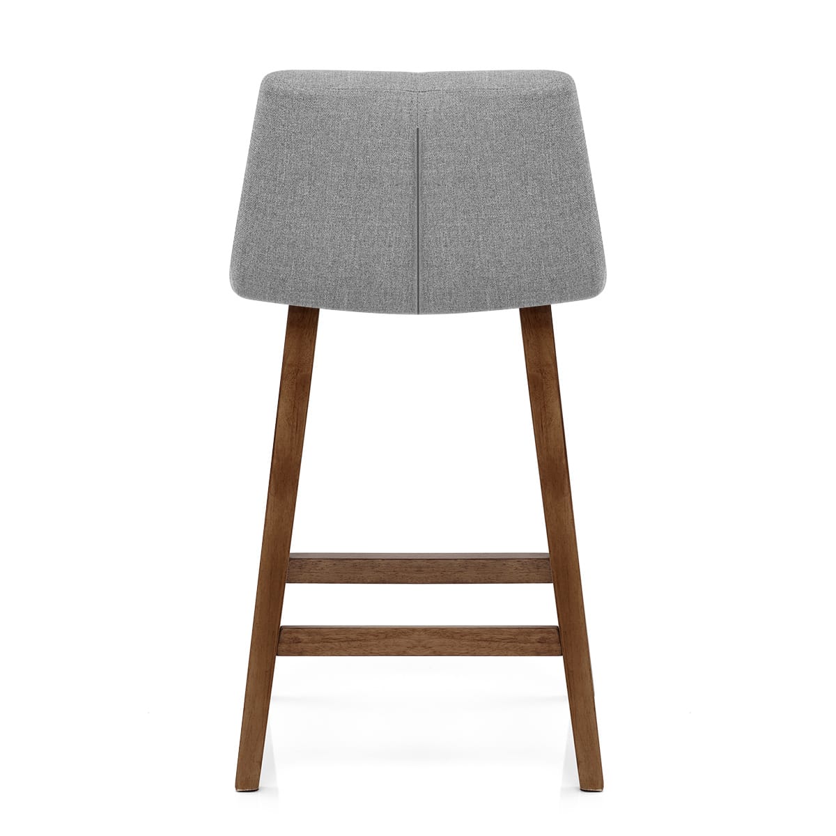 Taburete Tela Madera - Impulse Gris