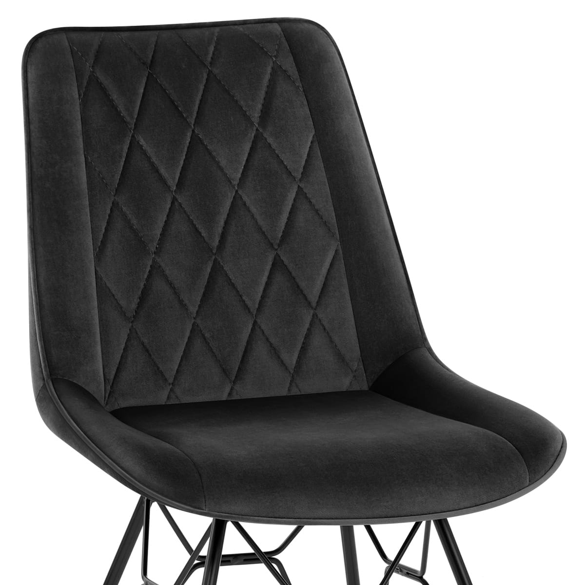 Silla Terciopelo - Indi Negro