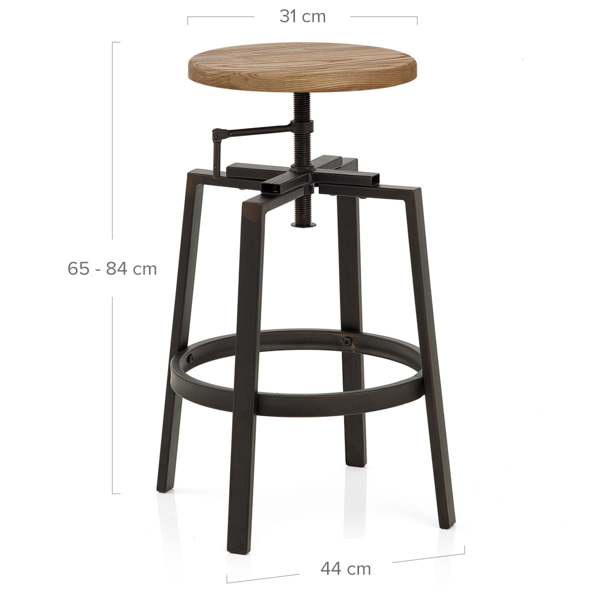 Taburete Madera Clara - Industrial Turner Madera