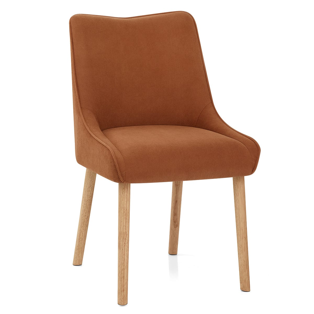 Silla Tela Madera - Isabella Marrón