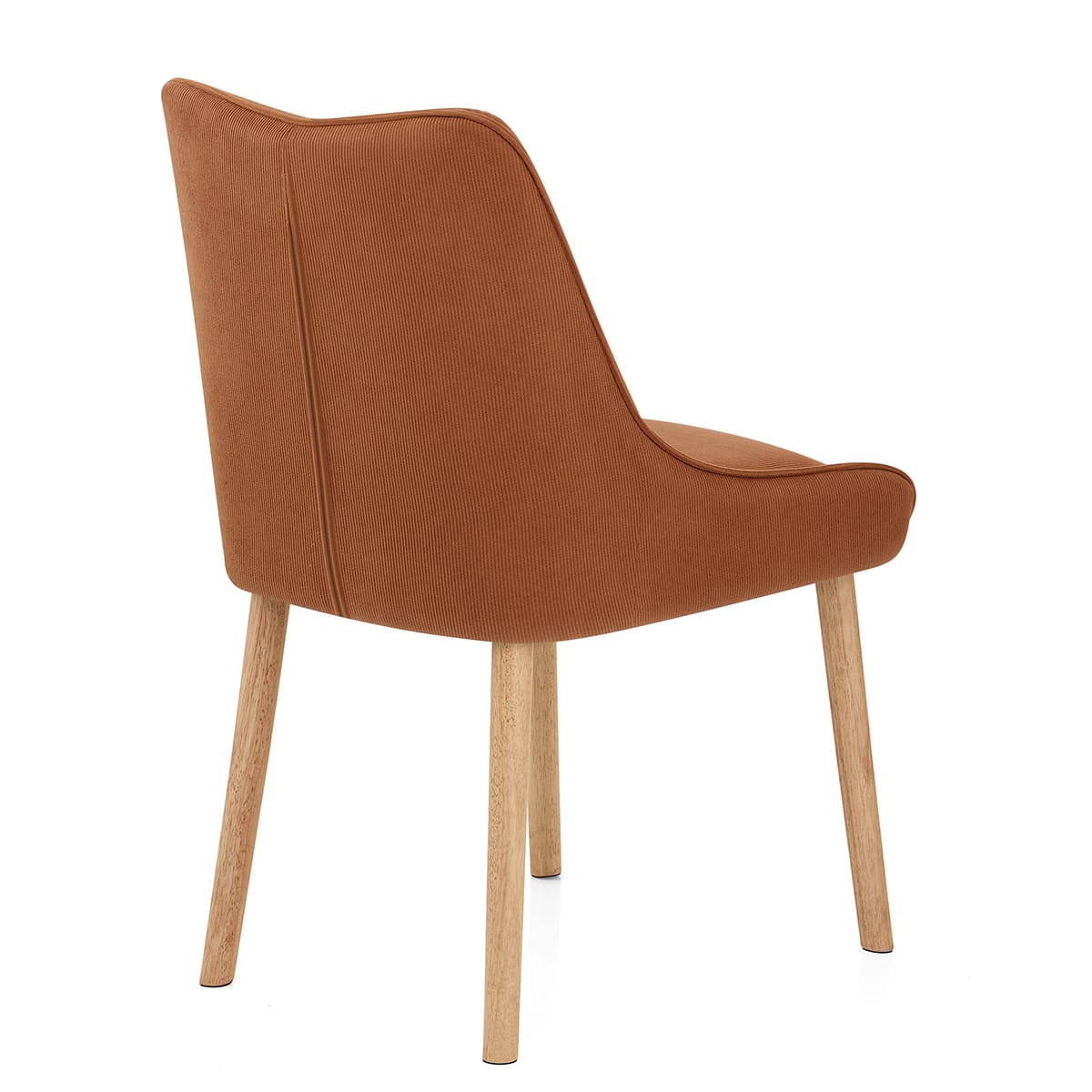 Silla Tela Madera - Isabella Marrón