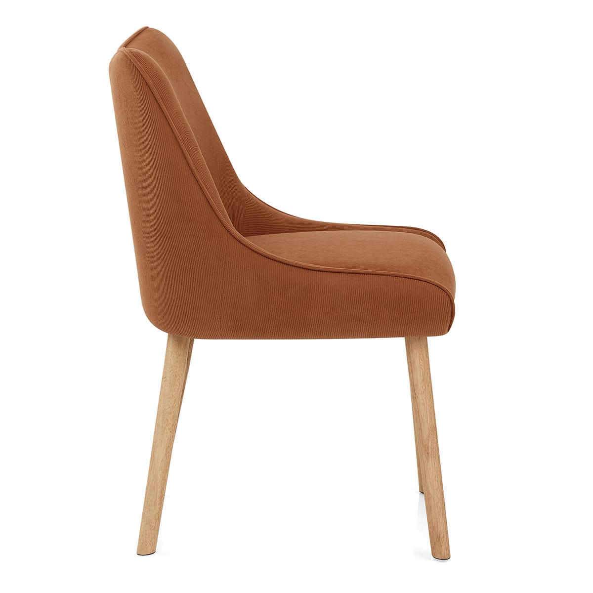 Silla Tela Madera - Isabella Marrón