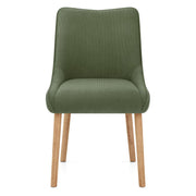 Silla Tela Madera - Isabella Verde