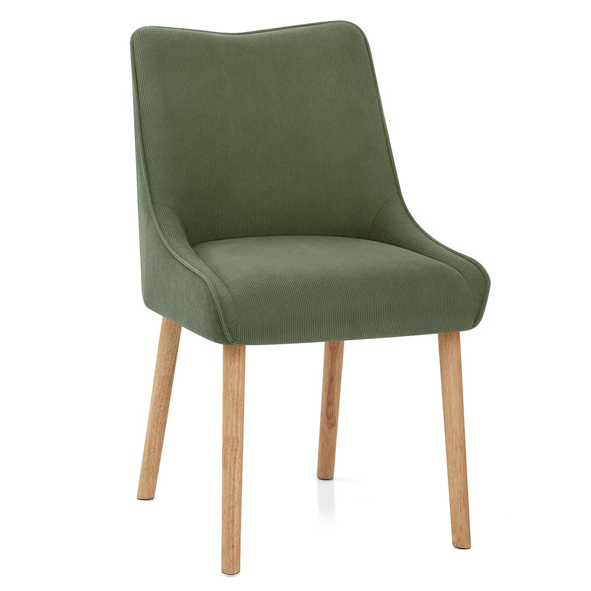 Silla Tela Madera - Isabella Verde