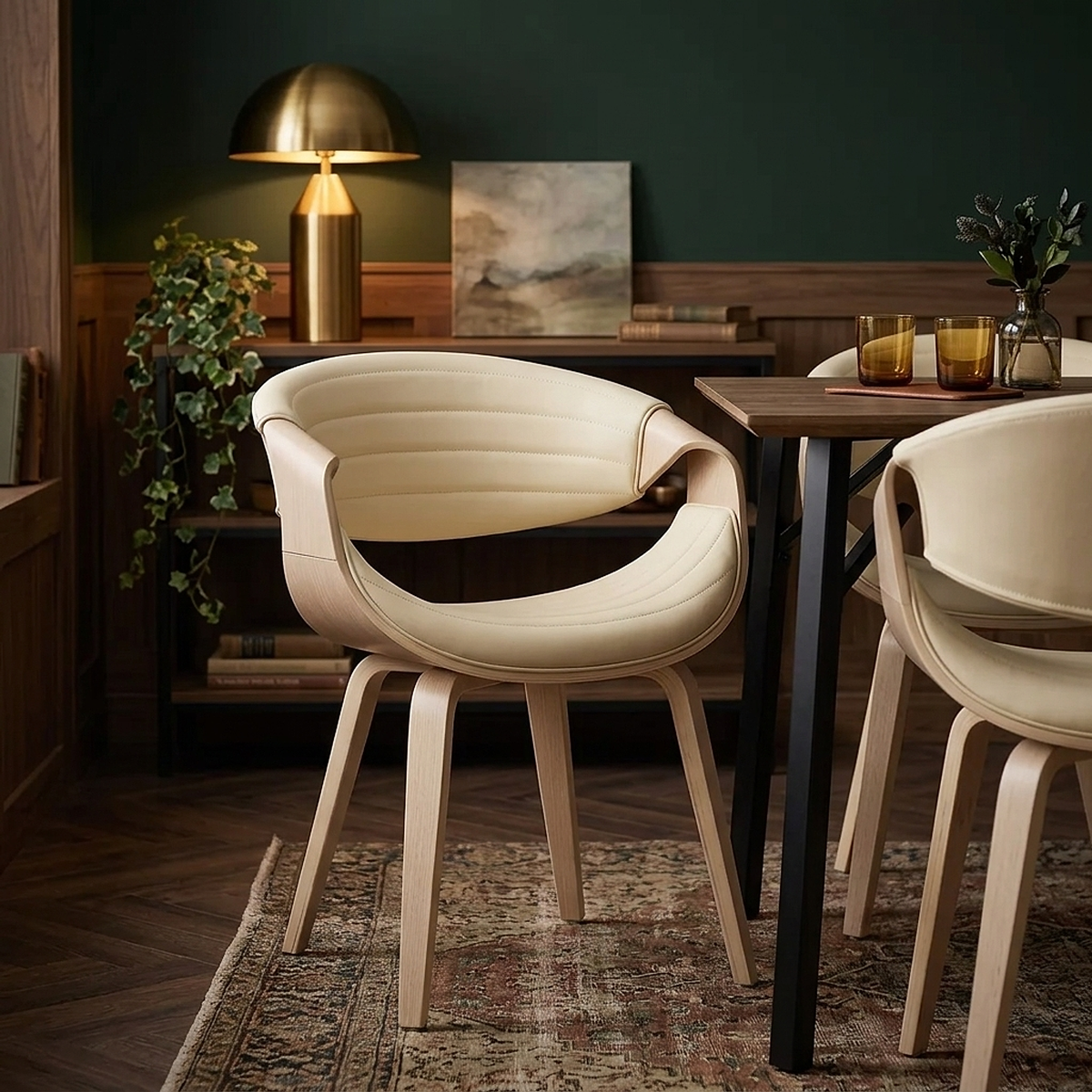 Silla Madera - Jefferson Crema
