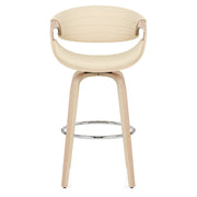 Taburete Madera - Jefferson Crema